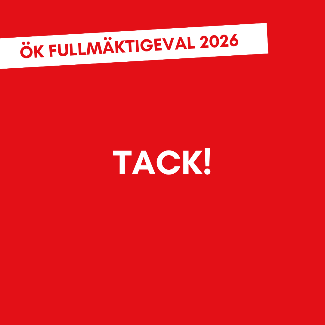 Tack till alla som röstat i fullmäktigevalet!
