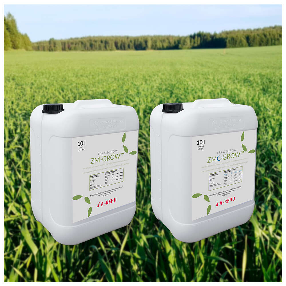 A-Rehulta kotimaiset ZM- ja ZMC-Grow lehtilannoitteet