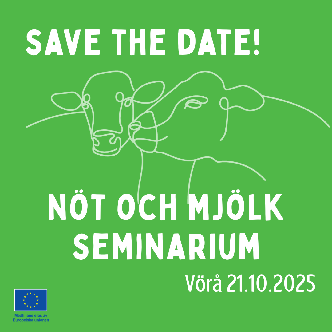 Nöt & Mjölk seminarium 21.10.2025