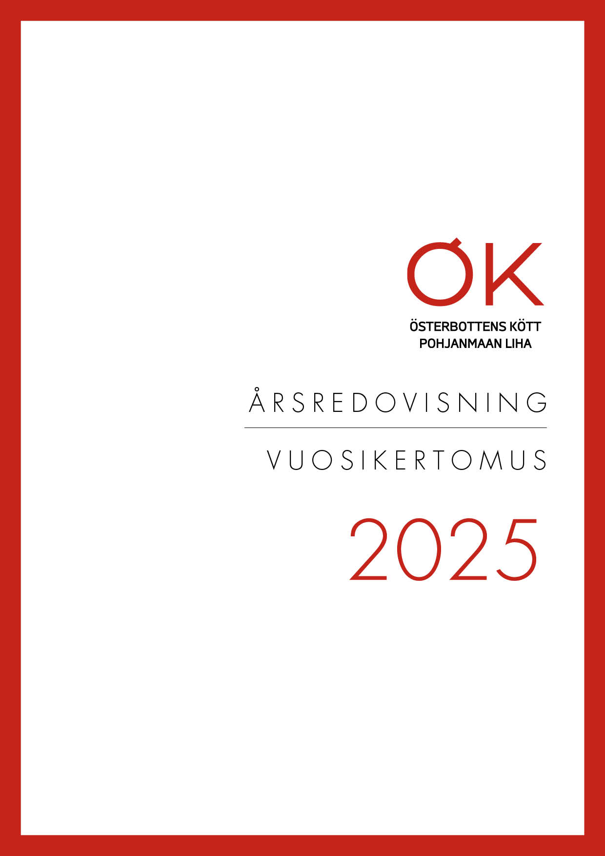 ÖK Årsredovisnig 2025
